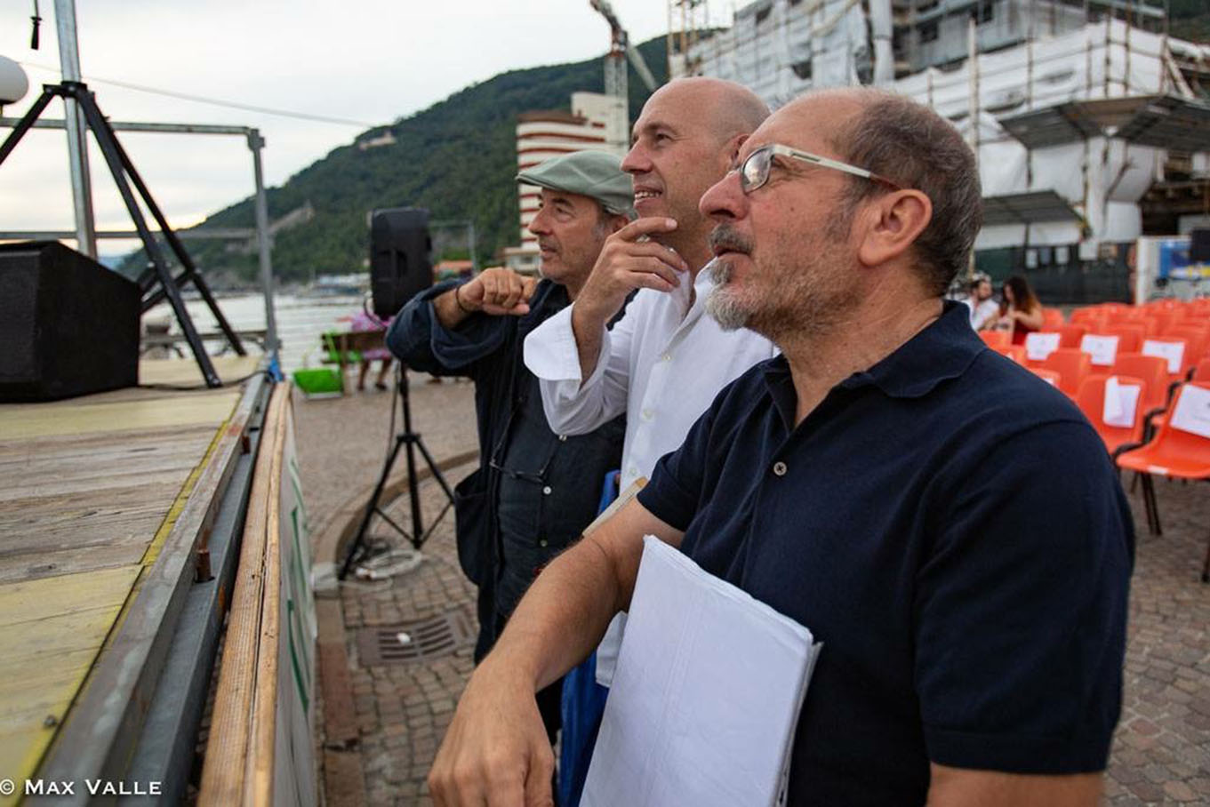 Sergio Maifredi con David Riondino e Dario Vergassola